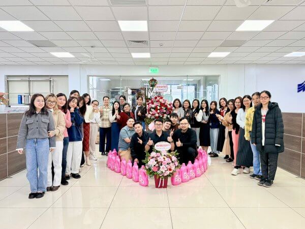 Chào mừng ngày Quốc tế phụ nữ 8/3