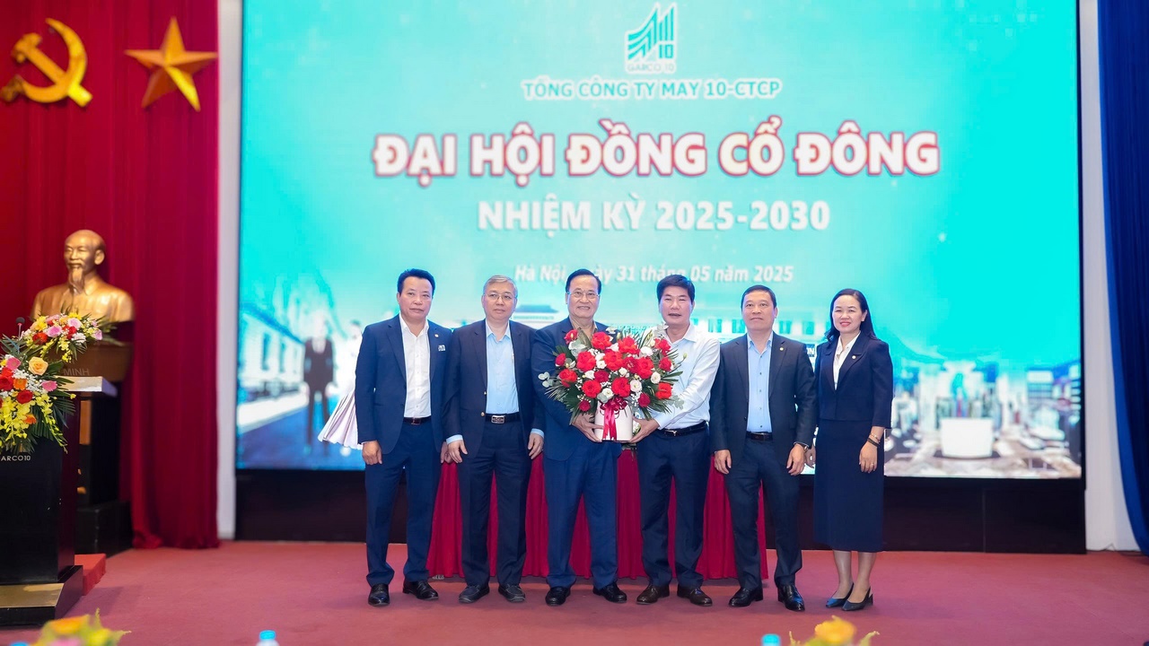 May 10 tổ chức thành công Đại hội đồng cổ đông nhiệm kỳ 2025–2030
