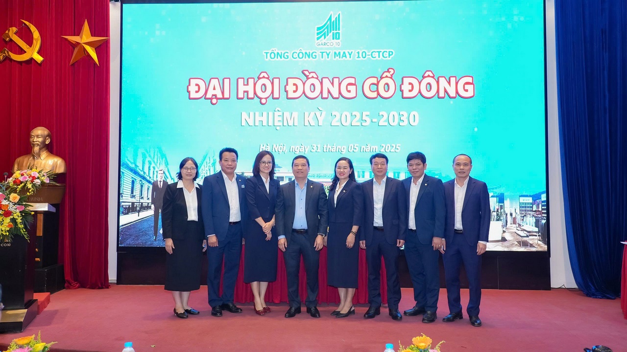 May 10 tổ chức thành công Đại hội đồng cổ đông nhiệm kỳ 2025–2030