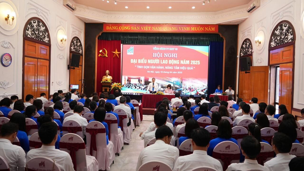 May 10- Tinh gọn vận hành, nâng tầm hiệu quả – Hội nghị Người Lao động 2025
