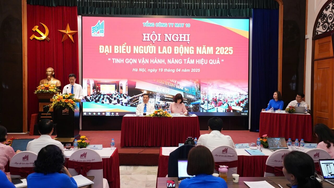 May 10- Tinh gọn vận hành, nâng tầm hiệu quả – Hội nghị Người Lao động 2025