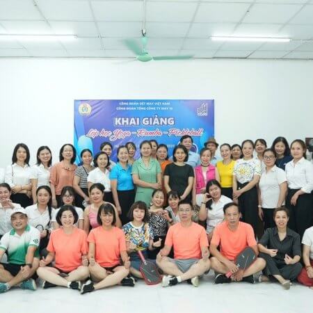 Công đoàn May 10 ra mắt các câu lạc bộ thể thao: lan tỏa tinh thần sống khỏe – sống vui