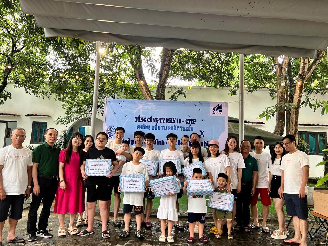 May 10 chăm lo Tết Thiếu nhi 1/6 cho con em CBCNV