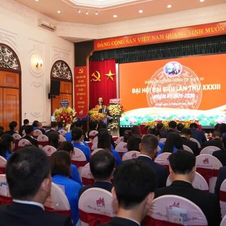 Đại hội đại biểu Đảng bộ Tổng Công ty May 10 lần thứ XXXIII – Nhiệm kỳ 2025-2030