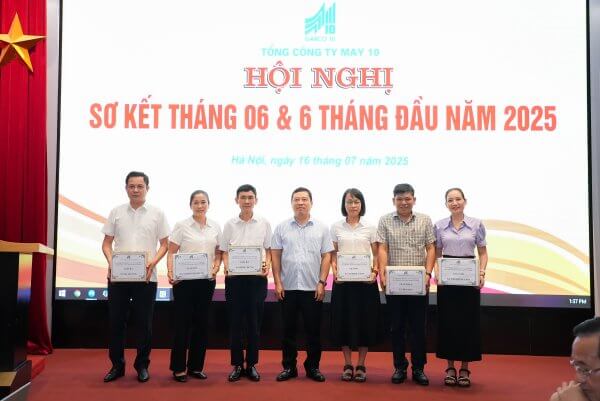 TCT May 10 sơ kết 6 tháng đầu năm 2025: Giữ vững đà tăng trưởng – Hướng tới phát triển bền vững