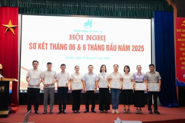 TCT May 10 sơ kết 6 tháng đầu năm 2025: Giữ vững đà tăng trưởng – Hướng tới phát triển bền vững