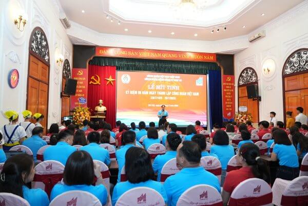 Công đoàn May 10 sơ kết hoạt động Công đoàn 6 tháng đầu năm 2025