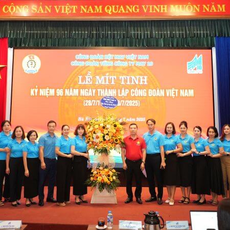 Công đoàn May 10 sơ kết hoạt động Công đoàn 6 tháng đầu năm 2025