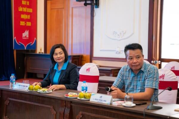 Đoàn đại biểu Liên hiệp Công đoàn Dệt May Ai Cập thăm và làm việc tại Tổng Công ty May 10
