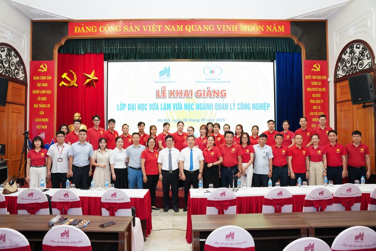 May 10 khai giảng lớp Đại học Quản lý công nghiệp Bước đi chiến lược phát triển nguồn nhân lực kế cận