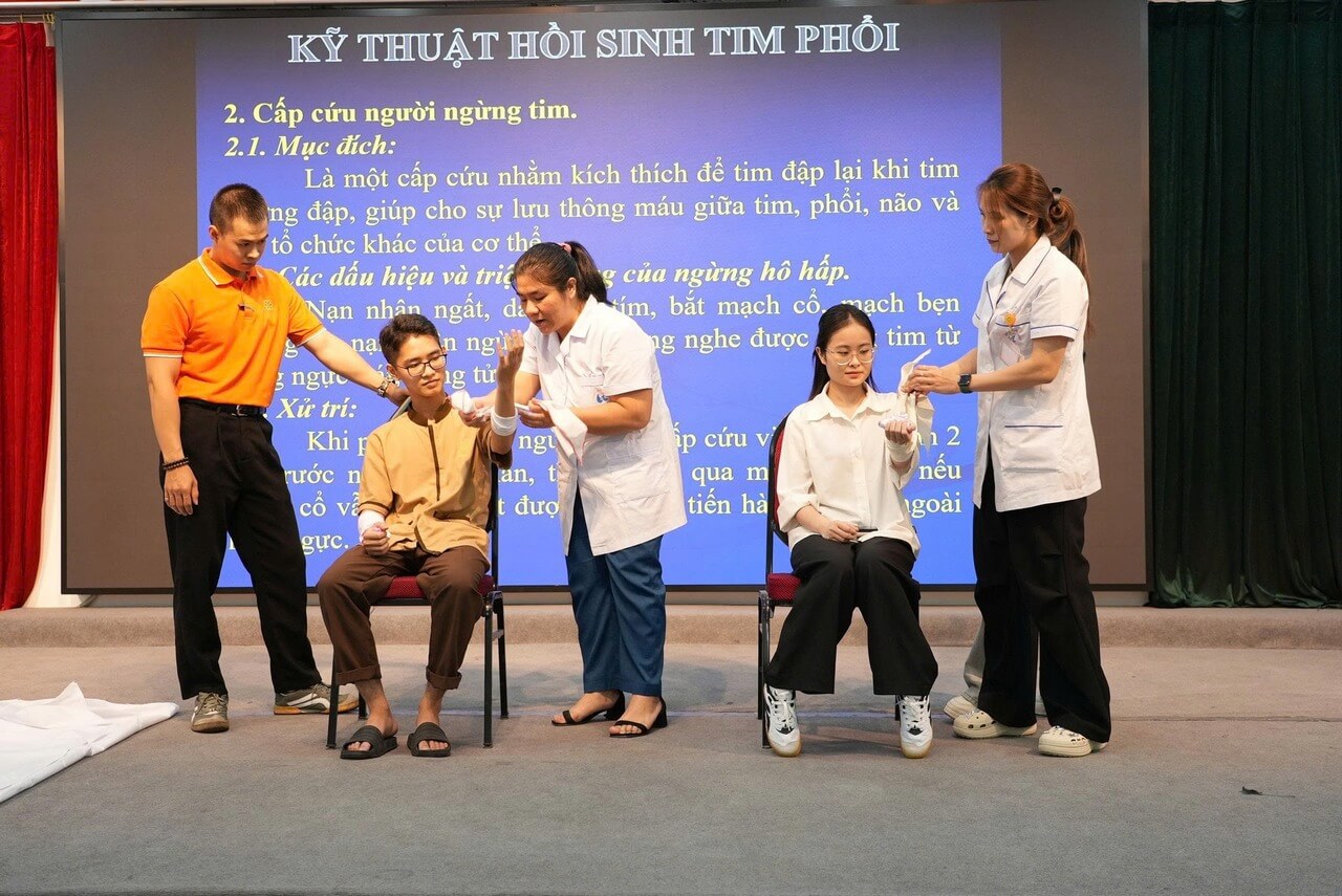 May 10 nâng cao kỹ năng sơ cấp cứu cho toàn hệ thống