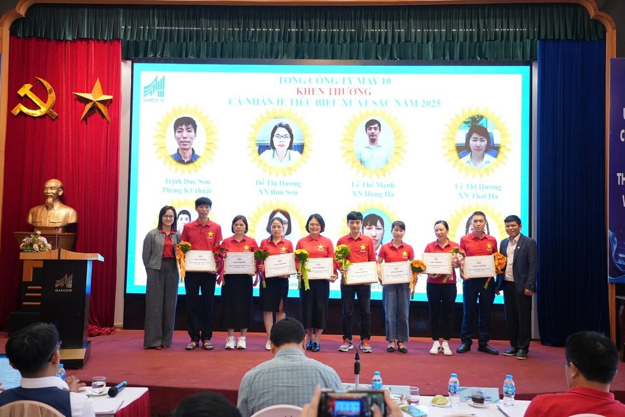 May 10 tổ chức hội nghị tổng kết công tác IE năm 2025