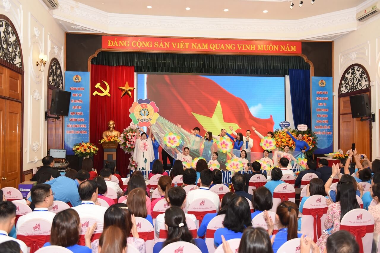 Đại hội Công đoàn May 10 khóa XXXII: Đoàn kết – Đổi mới – Phát triển