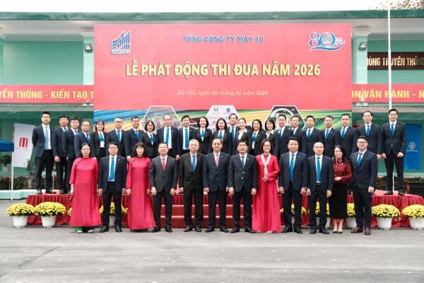 Tổng Công ty May 10 phát động thi đua năm 2026