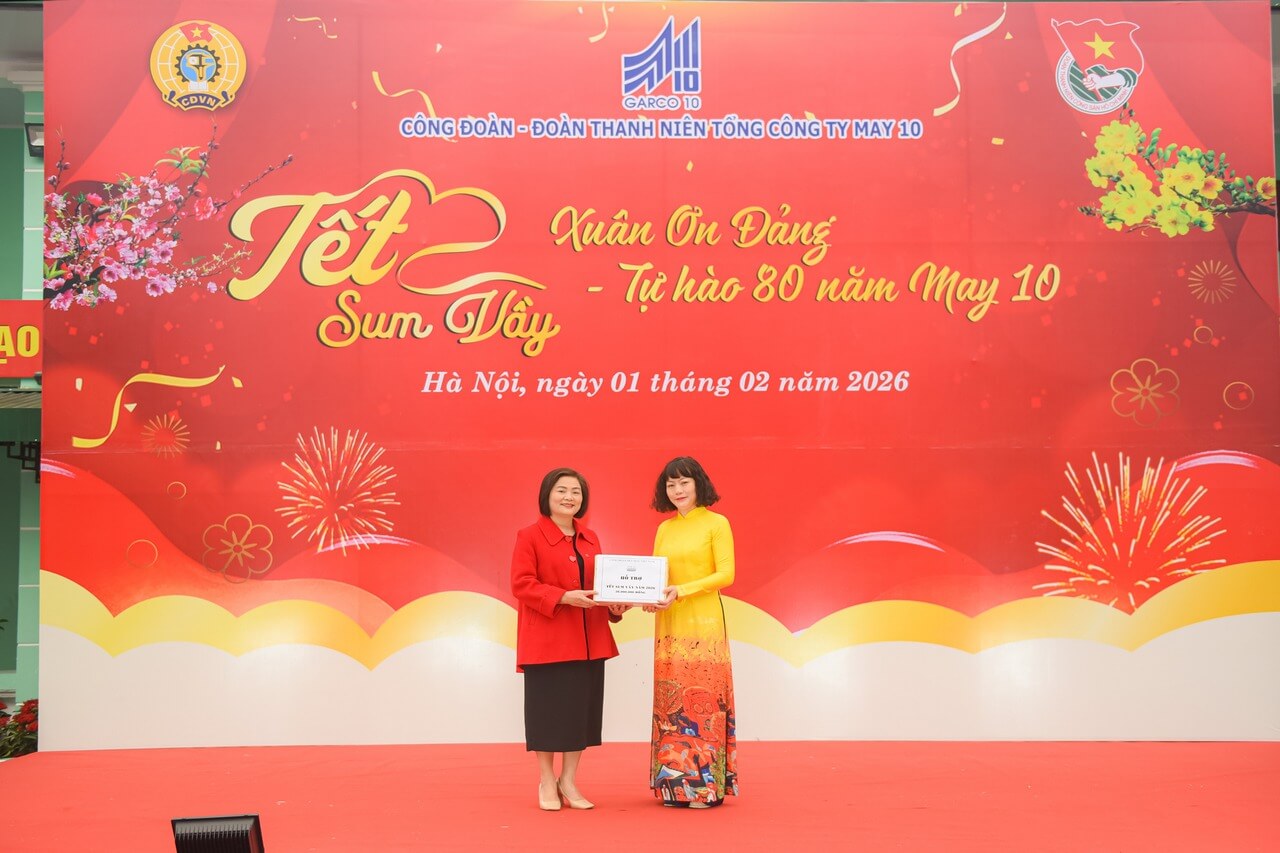 TẾT SUM VẦY – XUÂN ƠN ĐẢNG 2026 TẠI MAY 10