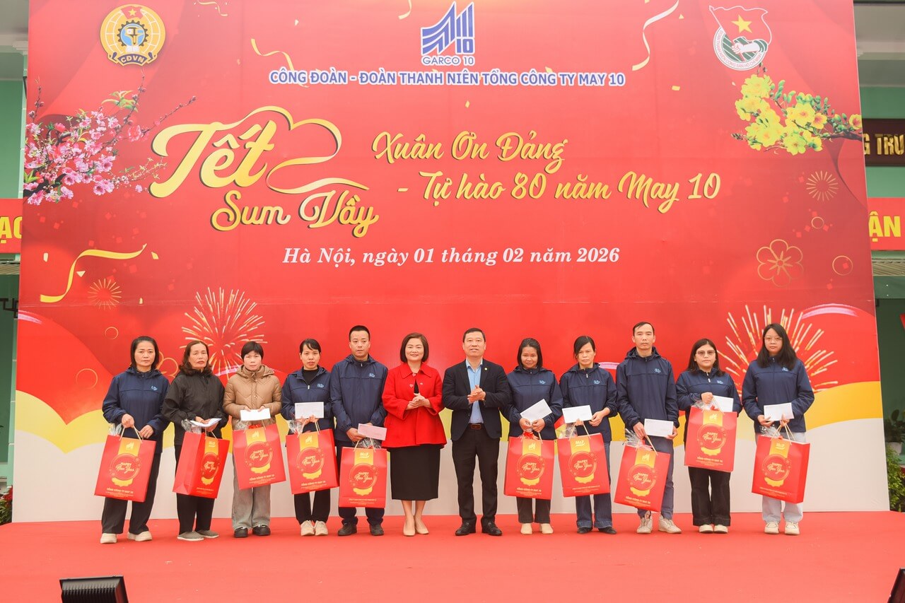 TẾT SUM VẦY – XUÂN ƠN ĐẢNG 2026 TẠI MAY 10