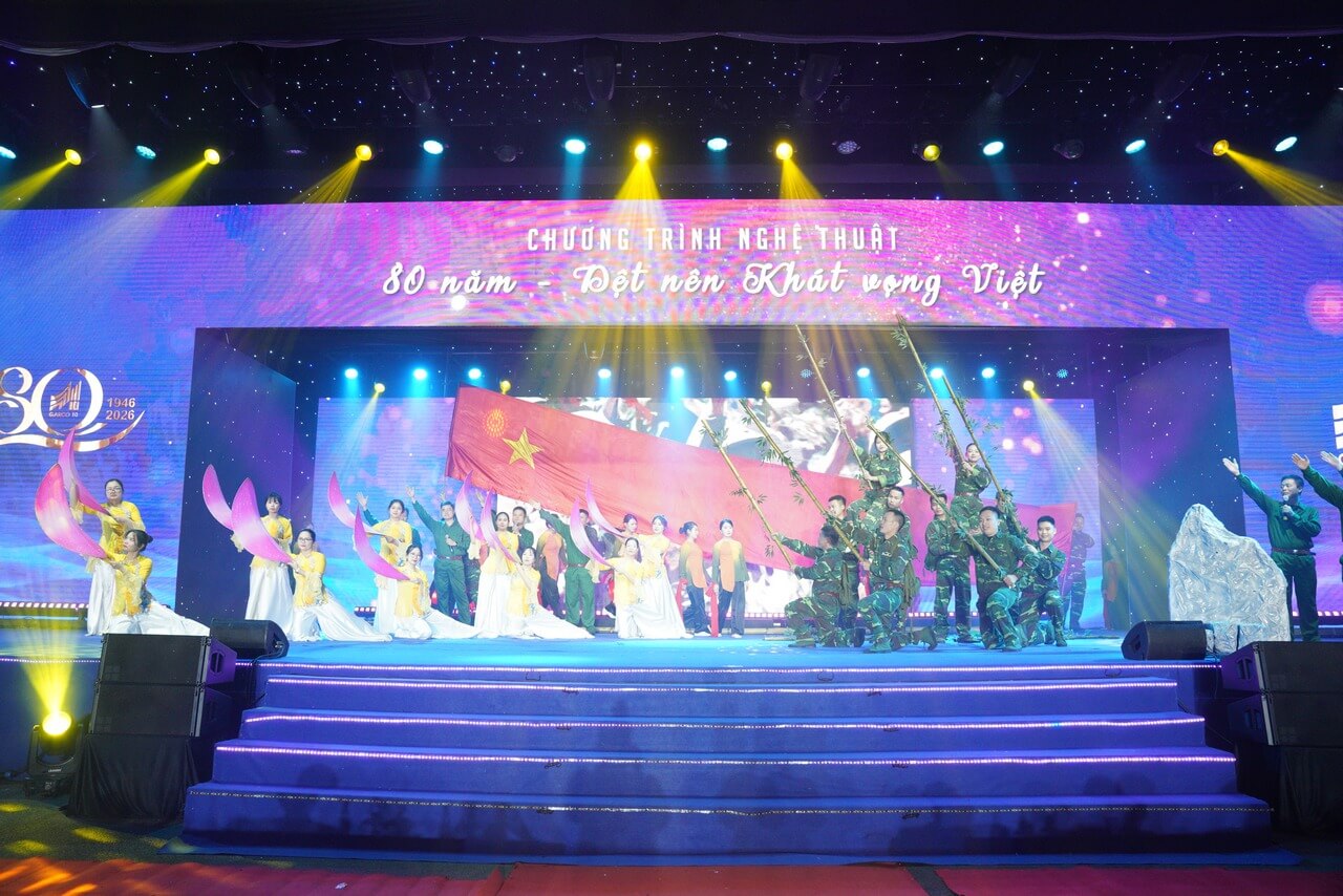 CHƯƠNG TRÌNH NGHỆ THUẬT ĐẶC BIỆT “MAY 10 – 80 NĂM DỆT NÊN KHÁT VỌNG VIỆT”