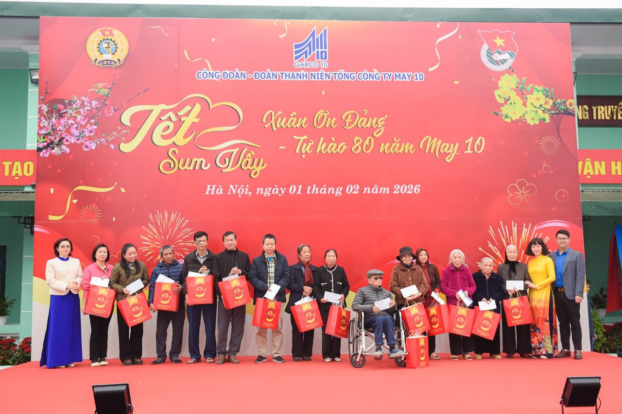 TẾT SUM VẦY – XUÂN ƠN ĐẢNG 2026 TẠI MAY 10