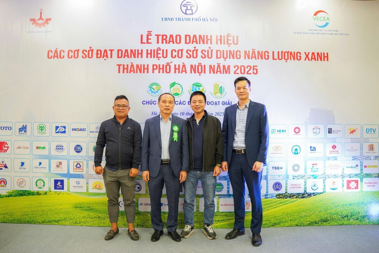 Dấu ấn May 10 tại Lễ vinh danh Cơ sở Năng lượng xanh 2025