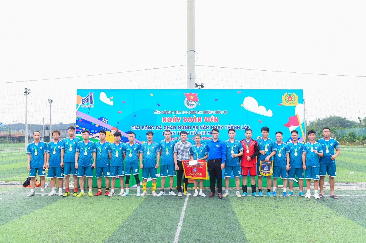 GIẢI BÓNG ĐÁ MINI TRANH CÚP MAY 10 LẦN THỨ IX NĂM 2026 – RỰC LỬA & HẤP DẪN!