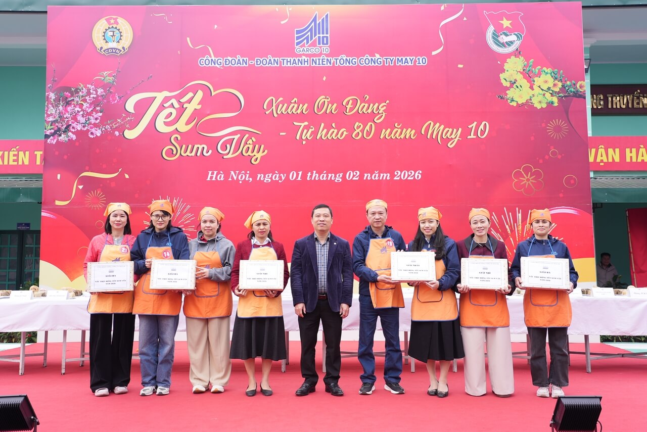 TẾT SUM VẦY – XUÂN ƠN ĐẢNG 2026 TẠI MAY 10
