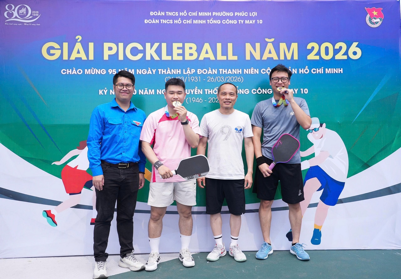 KẾT QUẢ CHUNG KẾT GIẢI PICKLEBALL MAY 10 LẦN THỨ I