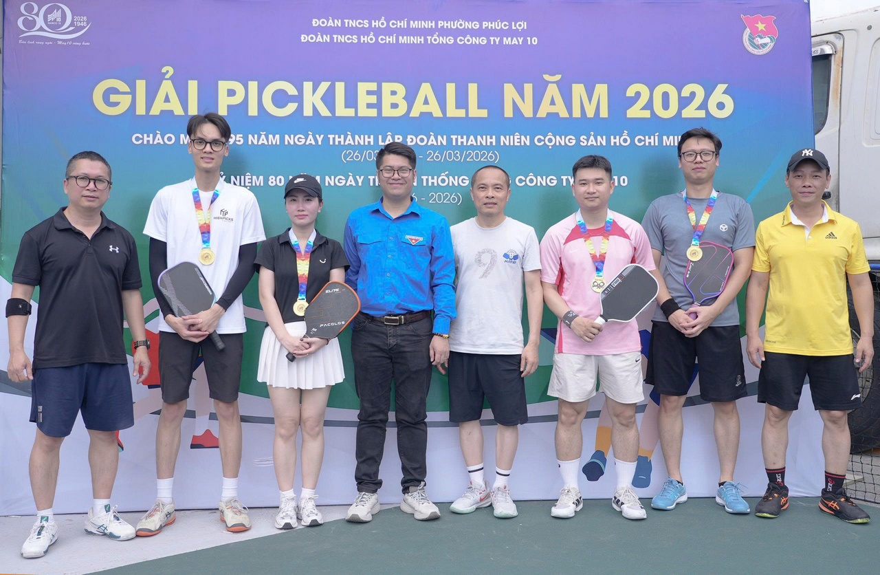 KẾT QUẢ CHUNG KẾT GIẢI PICKLEBALL MAY 10 LẦN THỨ I