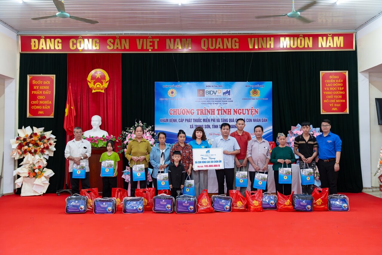 TRAO YÊU THƯƠNG – GỬI ẤM ÁP ĐẾN BÀ CON VÙNG CAO TUYÊN QUANG