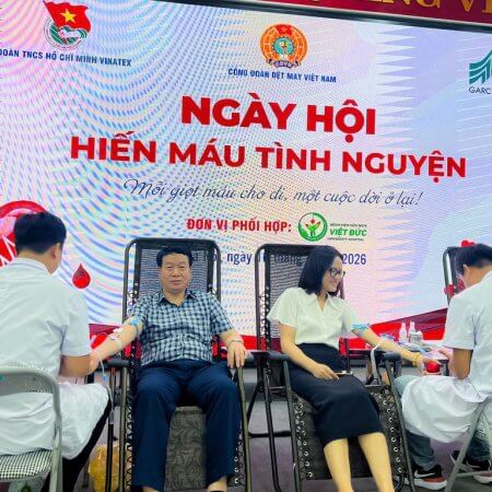Ngày hội hiến máu tình nguyện “Những giọt máu hồng năm 2026”