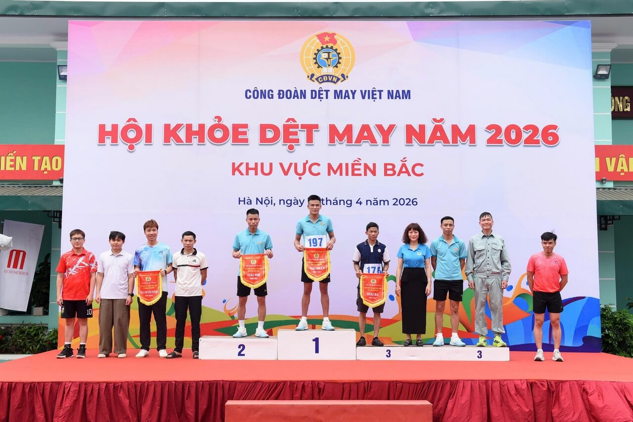 May 10 tỏa sáng tại Hội khỏe Dệt May 2026