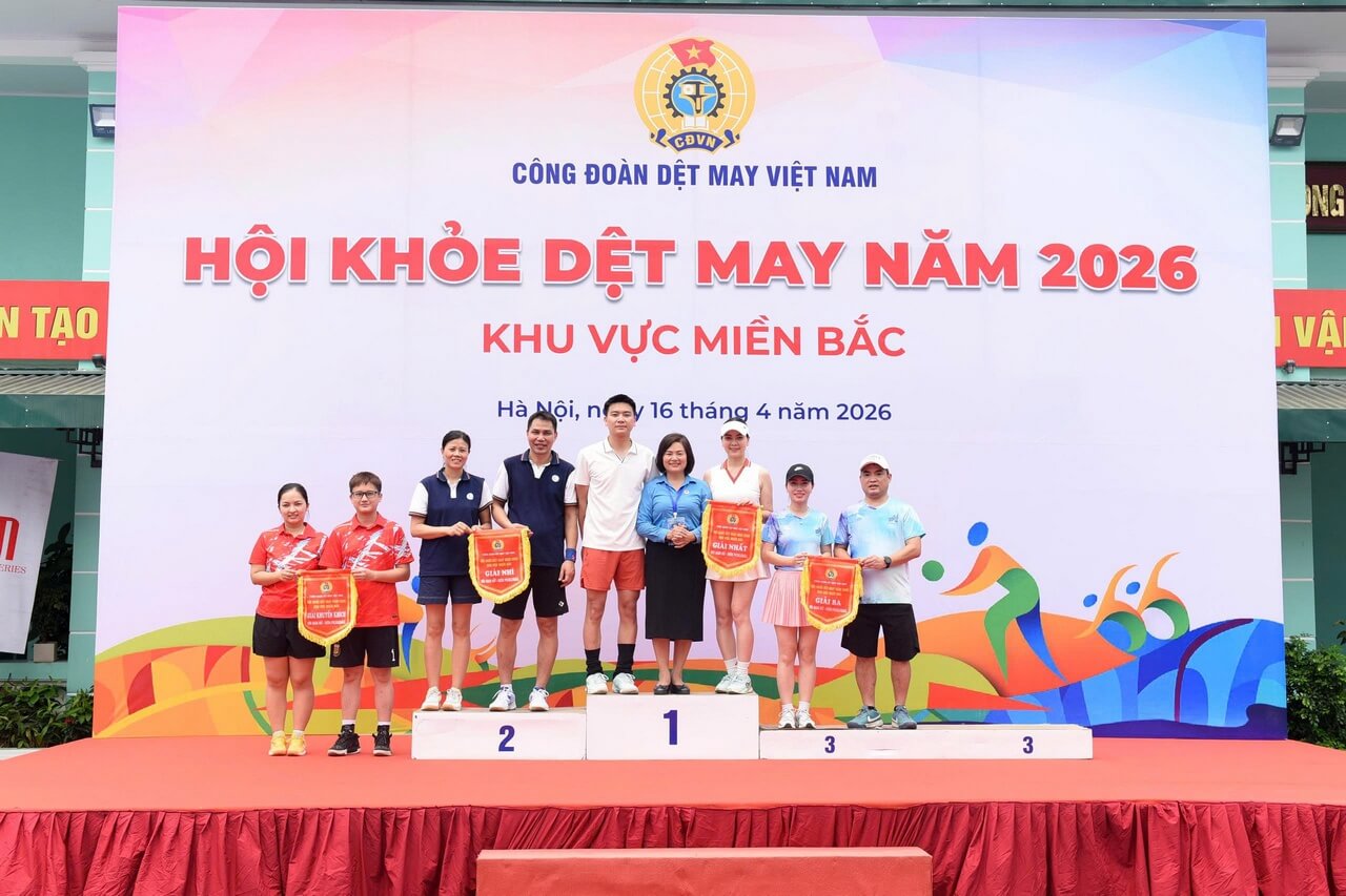 May 10 tỏa sáng tại Hội khỏe Dệt May 2026