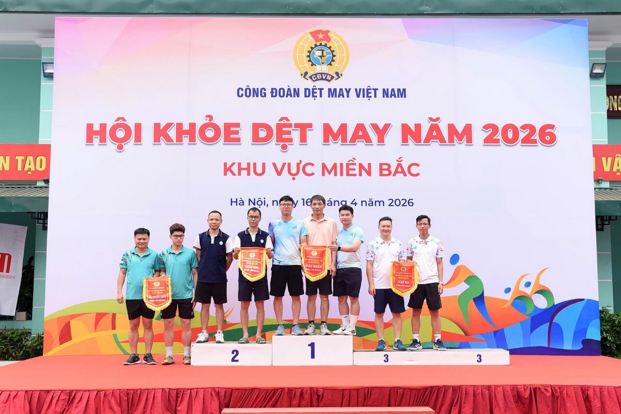 May 10 tỏa sáng tại Hội khỏe Dệt May 2026