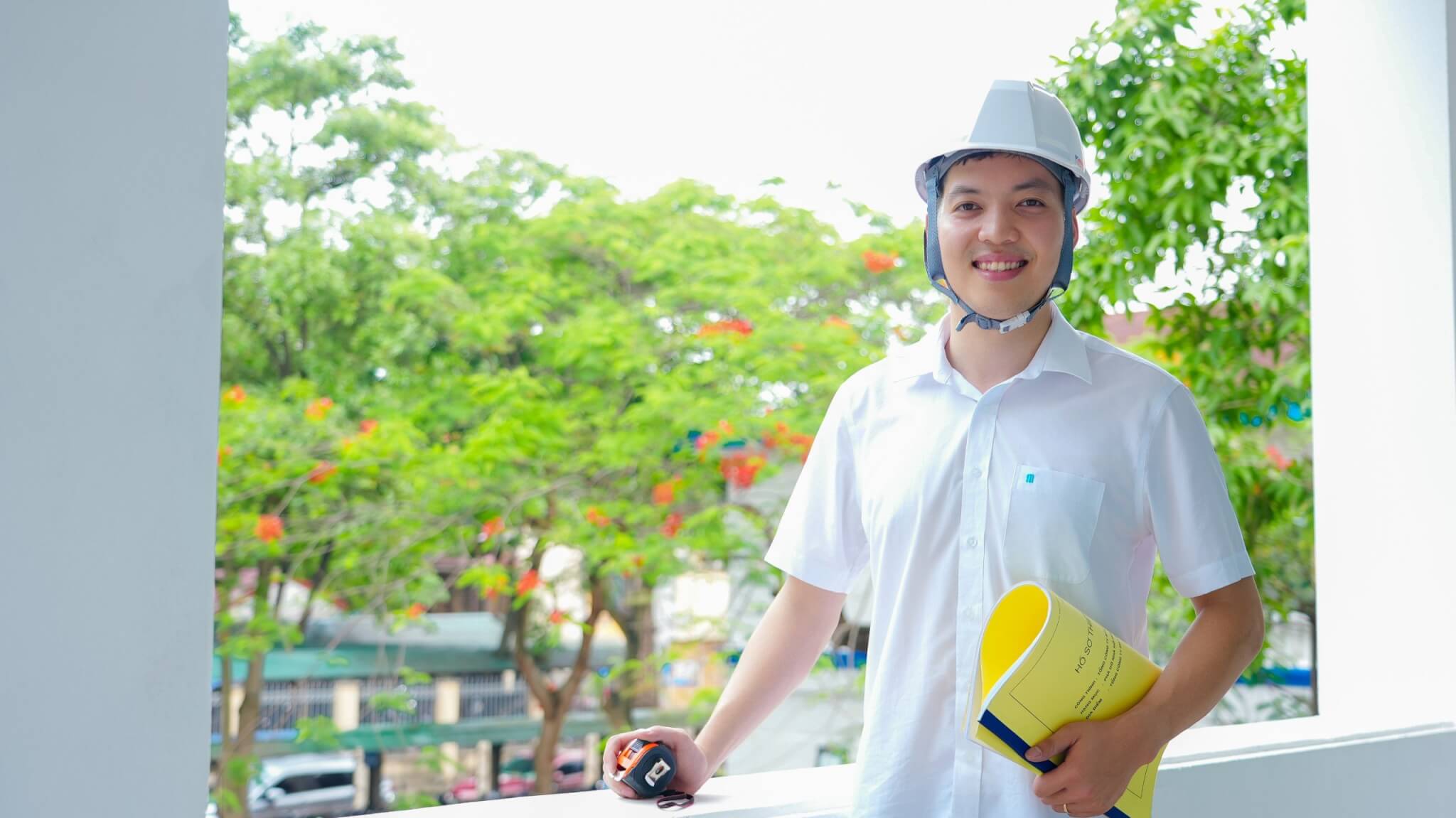 LÊ ĐỨC KIÊN – GƯƠNG MẶT TRẺ GÓP SỨC HOÀN THIỆN NHỮNG CÔNG TRÌNH KỶ NIỆM 80 NĂM MAY 10