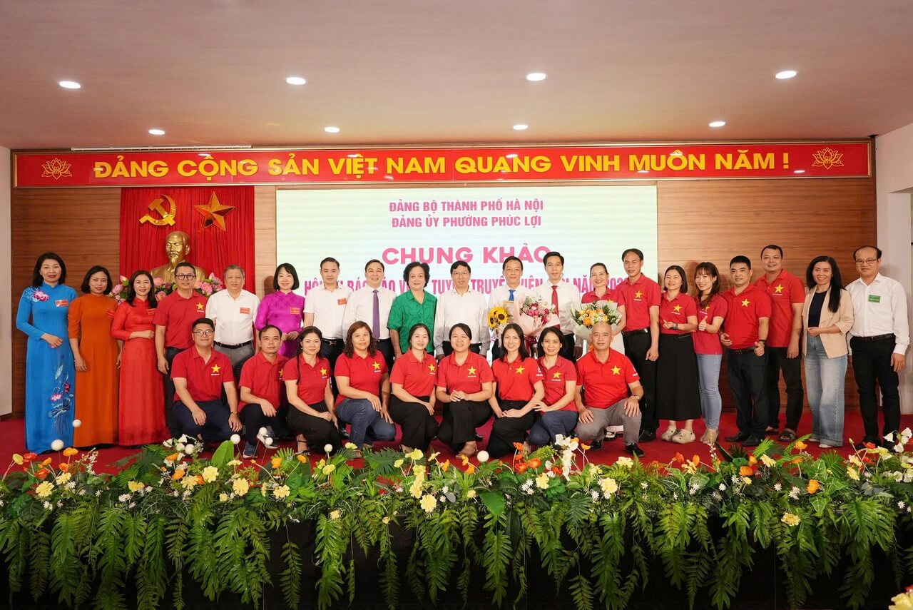 May 10 đạt giải Nhất Hội thi Báo cáo viên, tuyên truyền viên giỏi phường Phúc Lợi năm 2026