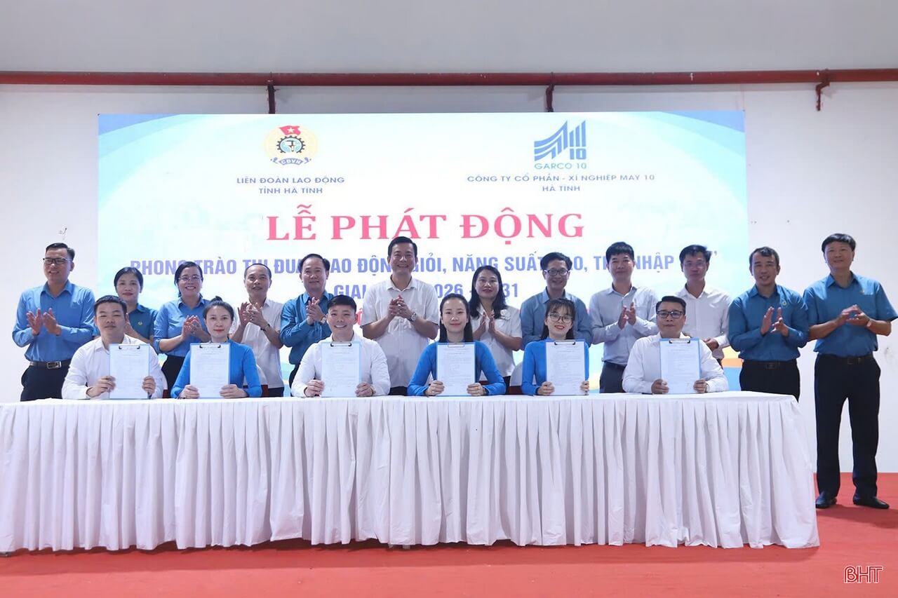 May 10 Hà Tĩnh – Nơi khởi nguồn dòng chảy thi đua mới