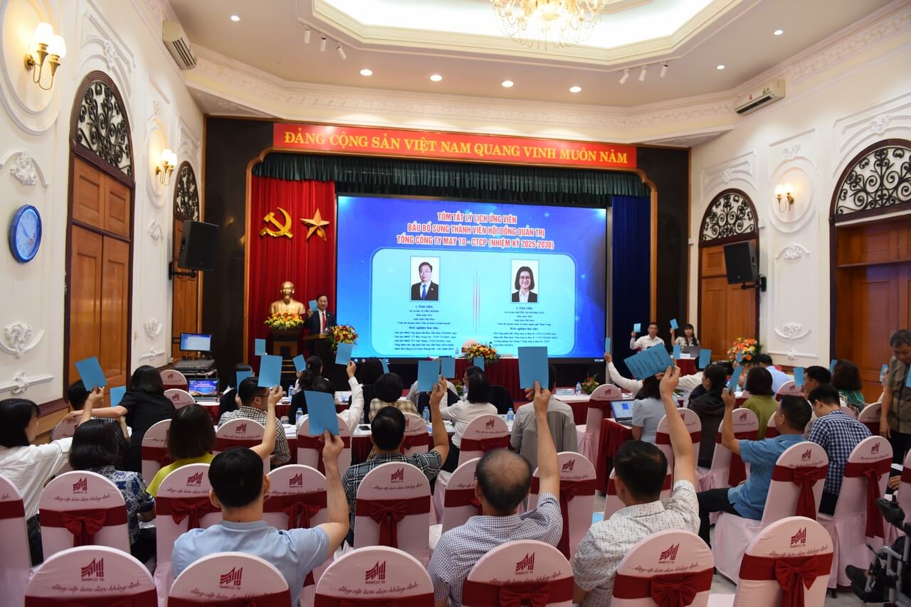 ĐẠI HỘI ĐỒNG CỔ ĐÔNG THƯỜNG NIÊN NĂM 2026 MAY 10 TIẾP TỤC DUY TRÌ ĐÀ TĂNG TRƯỞNG TÍCH CỰC