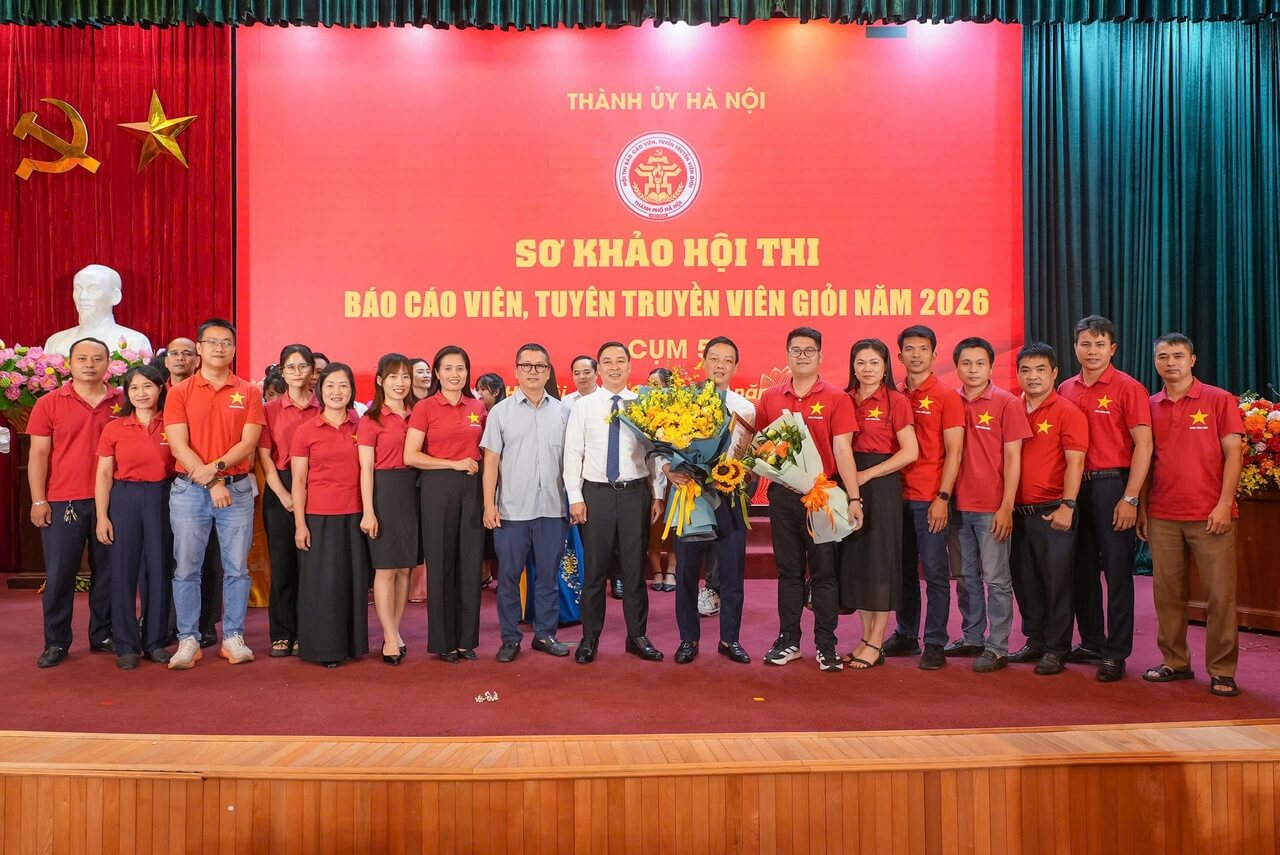 Bản lĩnh May 10 tại Hội thi Báo cáo viên giỏi năm 2026