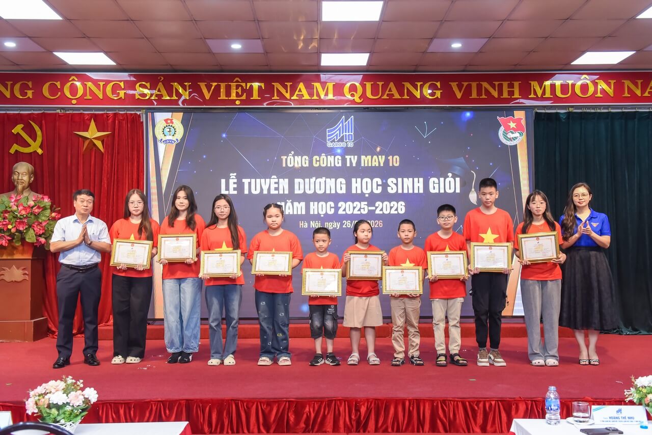 May 10 tổ chức Lễ tuyên dương Học sinh giỏi năm học 2025 – 2026 Chắp cánh ước mơ cho thế hệ tương lai