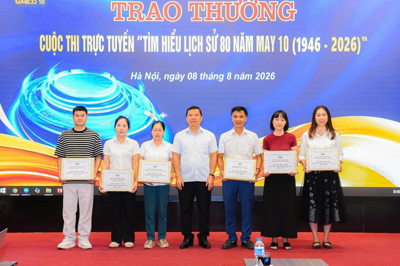 LAN TỎA NIỀM TỰ HÀO TRUYỀN THỐNG QUA CUỘC THI TRỰC TUYẾN “TÌM HIỂU 80 NĂM MAY 10”