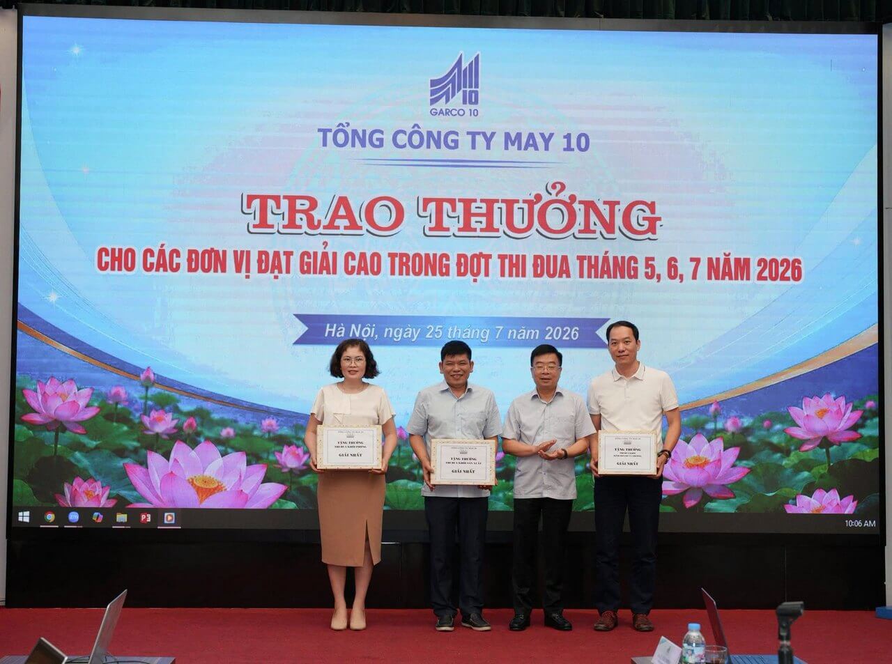 BỨT PHÁ PHONG TRÀO THI ĐUA VINH DANH NHỮNG “ĐIỂM SÁNG” MAY 10