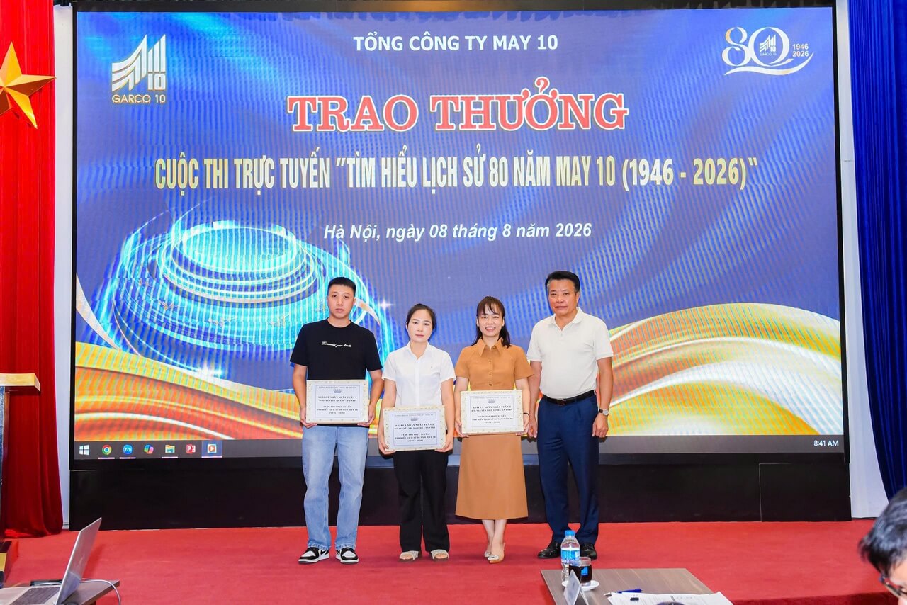 LAN TỎA NIỀM TỰ HÀO TRUYỀN THỐNG QUA CUỘC THI TRỰC TUYẾN “TÌM HIỂU 80 NĂM MAY 10”