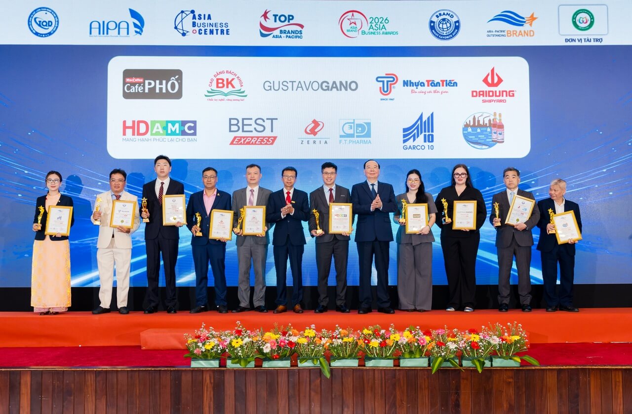MAY 10 XƯỚNG TÊN TRONG TOP 5 THƯƠNG HIỆU TIÊU BIỂU 2026