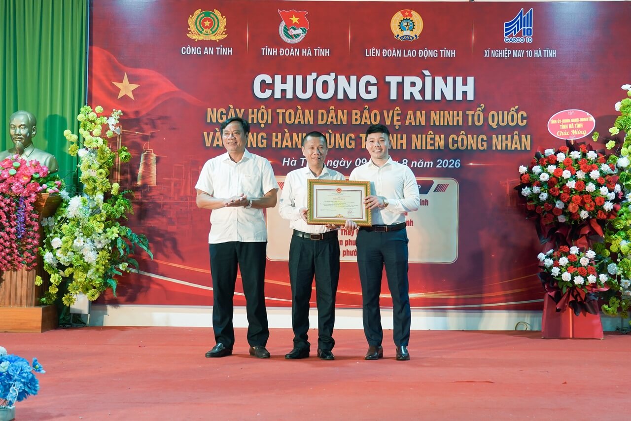 MAY 10 HÀ TĨNH: AN NINH KỶ CƯƠNG – NỀN TẢNG VỮNG VÀNG CHO SẢN XUẤT