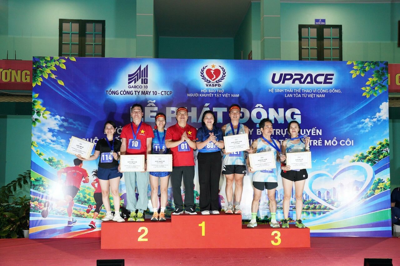 MAY 10 PHÁT ĐỘNG GIẢI CHẠY UPRACE 2026 SẢI BƯỚC VÌ MỘT VIỆT NAM VƯƠN MÌNH