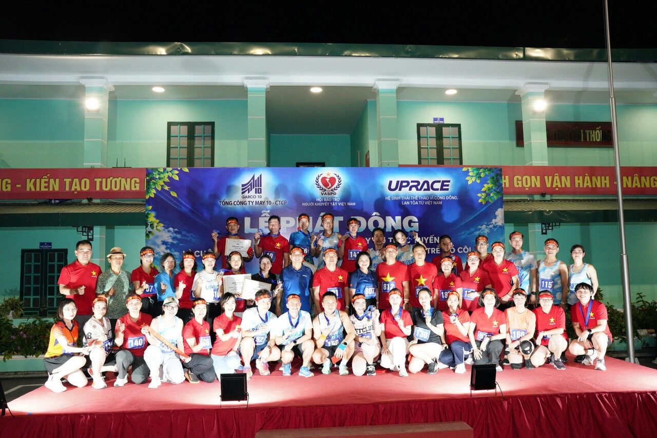 MAY 10 PHÁT ĐỘNG GIẢI CHẠY UPRACE 2026 SẢI BƯỚC VÌ MỘT VIỆT NAM VƯƠN MÌNH