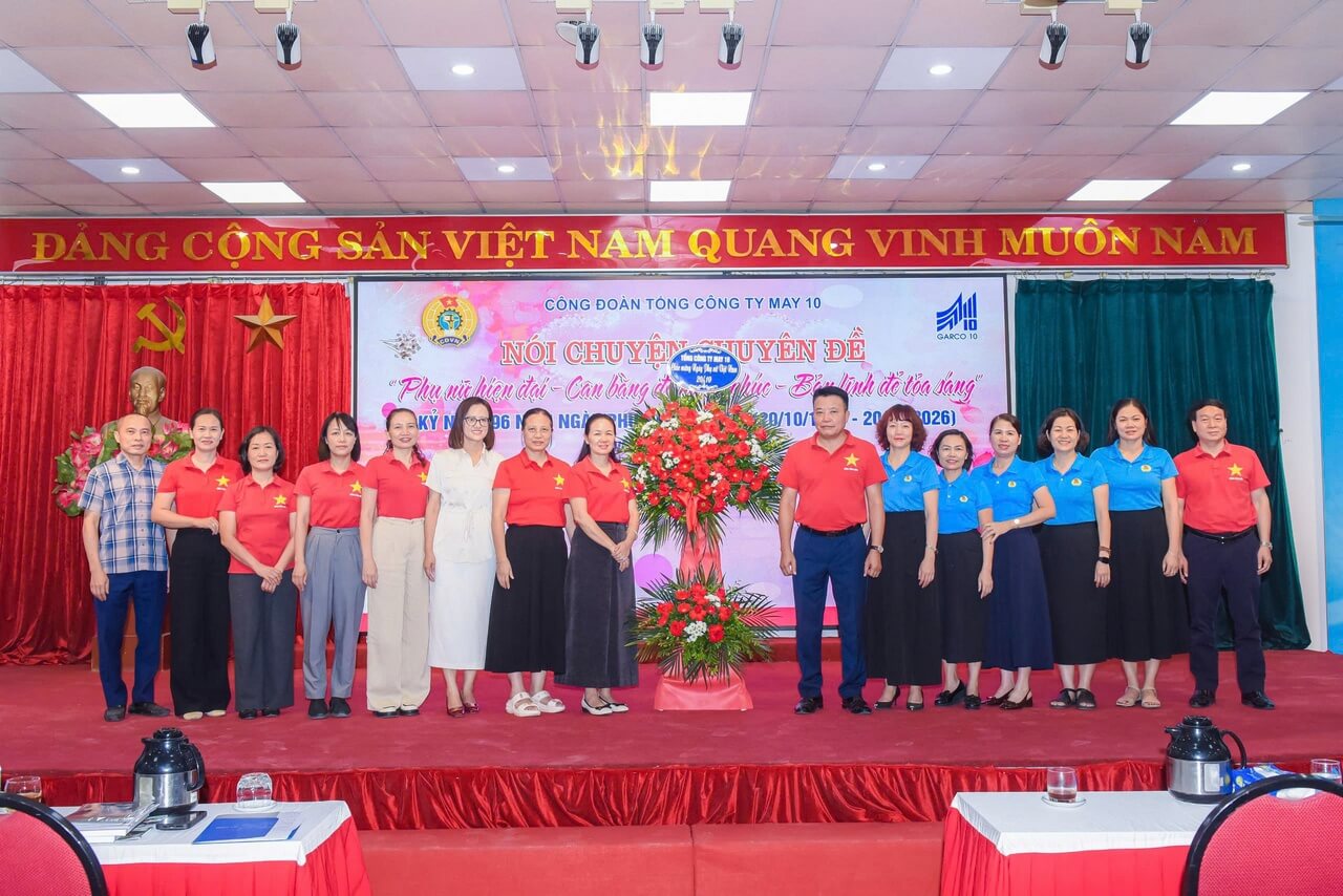 MAY 10 TỔ CHỨC NÓI CHUYỆN CHUYÊN ĐỀ “PHỤ NỮ HIỆN ĐẠI – CÂN BẰNG ĐỂ HẠNH PHÚC, BẢN LĨNH ĐỂ TỎA SÁNG”