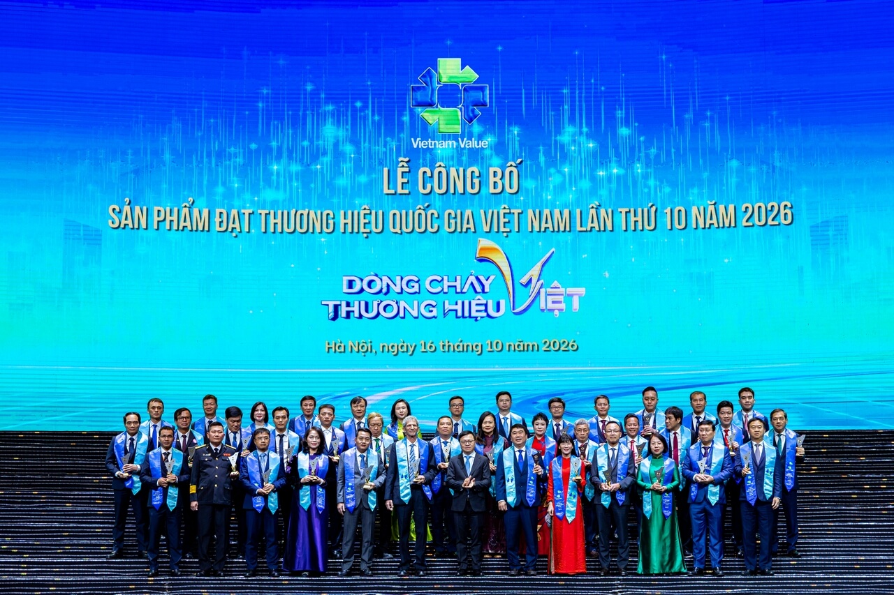 MAY 10 LẦN THỨ 8 LIÊN TIẾP ĐƯỢC VINH DANH THƯƠNG HIỆU QUỐC GIA VIỆT NAM
