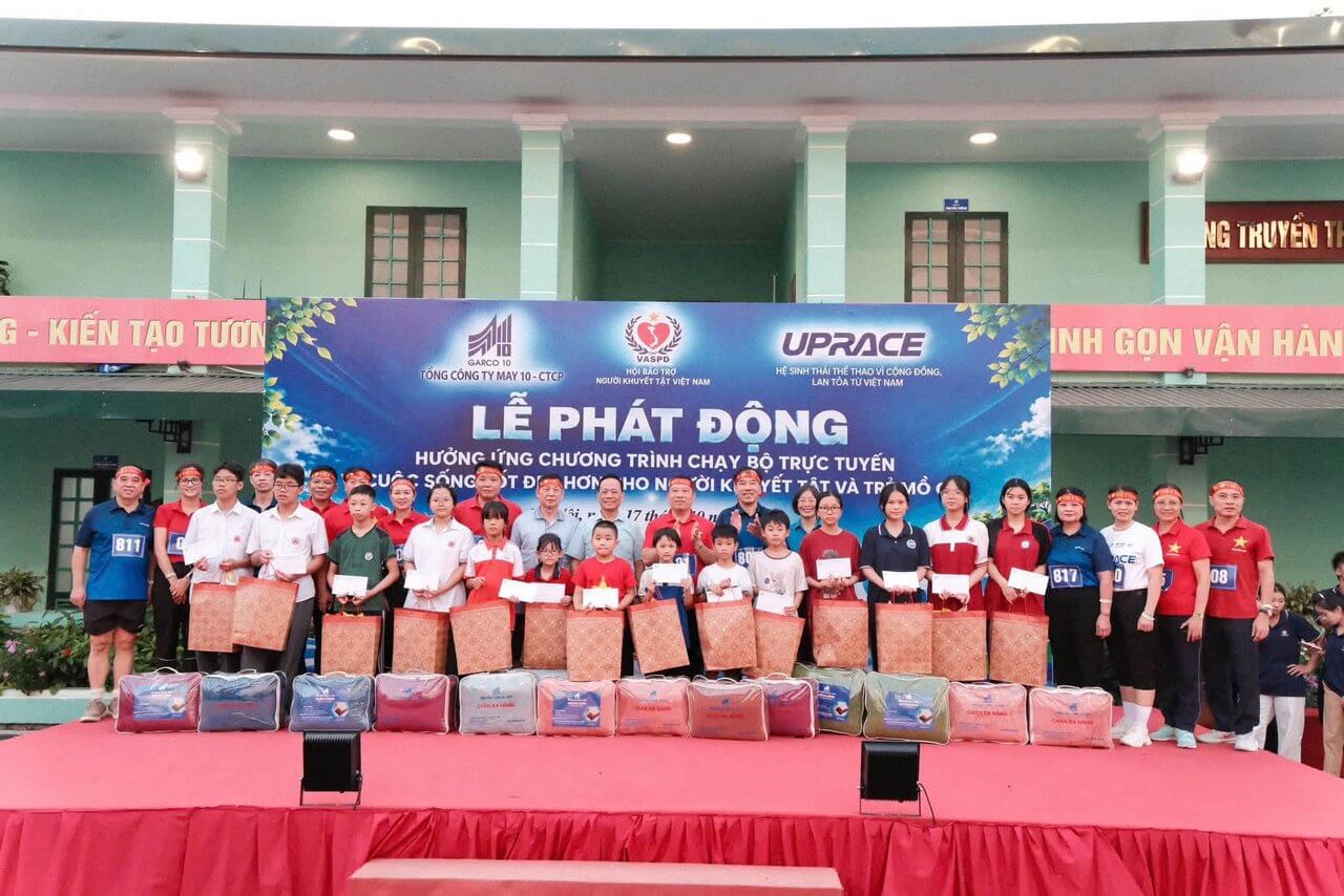 MAY 10 PHÁT ĐỘNG GIẢI CHẠY UPRACE 2026 SẢI BƯỚC VÌ MỘT VIỆT NAM VƯƠN MÌNH